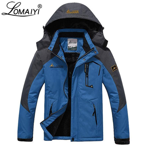 Planet Gates Men's Winter Jacket Men Waterproof Windproof Parka Male Snow Defence Thick Coats Mens