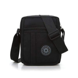 Planet Gates Men Shopping Handbags!All-match Male Solid Small Shoulder&Crossbody bags Versatile Solid Casual Nylon Flap Carrier