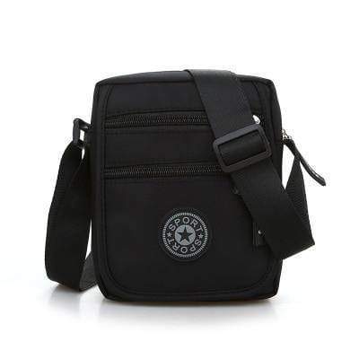 Planet Gates Men Shopping Handbags!All-match Male Solid Small Shoulder&Crossbody bags Versatile Solid Casual Nylon Flap Carrier