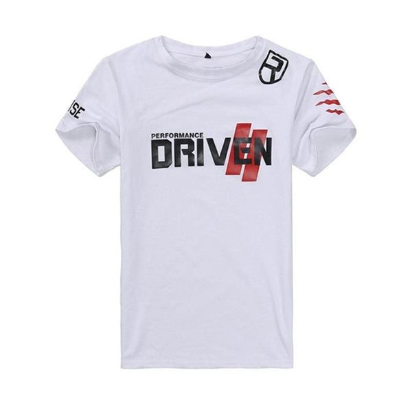 Men Short Sleeve Cotton T-shirt Summer Casual Fashion Slim Print T Shirt Man Jogger Gyms Fitness Workout Tee Tops Brand Clothing