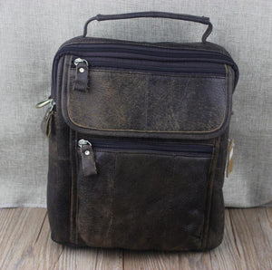 Planet Gates Men Shoulder Bag Men's Genuine Leather Casual Male Crossbody Bags Leather Bag for Men Messenger Leather Men's Bags 8870