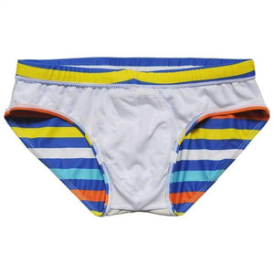 Planet Gates Men Striped swimwear with rope Brand man swimming trunks Beach Short Surfing Lashing sexy man triangular Hot sell summer