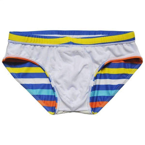 Planet Gates Men Striped swimwear with rope Brand man swimming trunks Beach Short Surfing Lashing sexy man triangular Hot sell summer