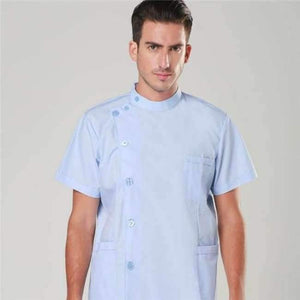 Planet Gates Men Suits 2 / S Women and Men Medical Wear Summer Doctor Sets Scrub Nurse Uniforms Hospital Clothing Lab Workwear Top and Pant Cheap Suits