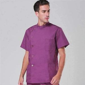 Planet Gates Men Suits 3 / S Women and Men Medical Wear Summer Doctor Sets Scrub Nurse Uniforms Hospital Clothing Lab Workwear Top and Pant Cheap Suits