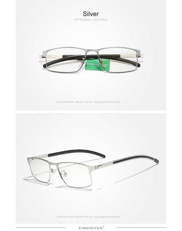 Planet Gates Men Titanium Alloy Glasses Frame Fashion Male Business Style Ultralight  Myopia Prescription Eyeglasses