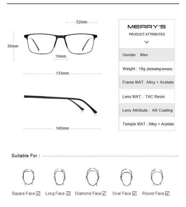 Planet Gates Men Titanium Alloy Glasses Frame Fashion Male Square Ultralight Eye Myopia Prescription Eyeglasses S2001