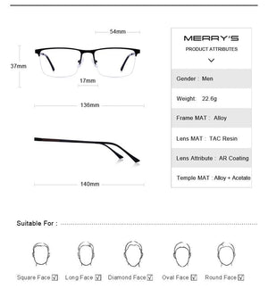 Planet Gates Men Titanium Glasses Frame Ultralight Square Eye Myopia Prescription Eyeglasses Male Half Optical Frame S2014