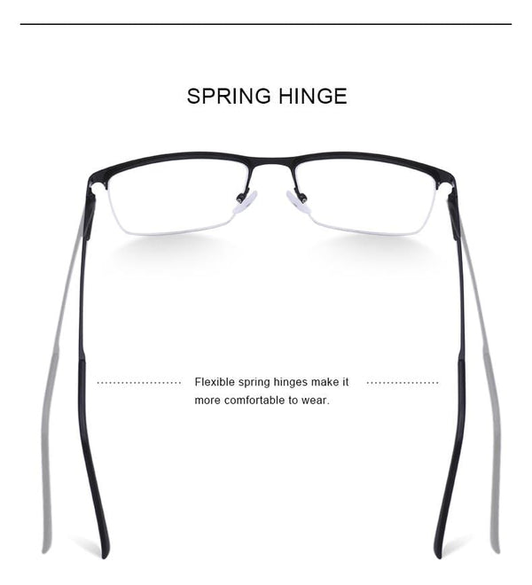 Planet Gates Men Titanium Glasses Frame Ultralight Square Eye Myopia Prescription Eyeglasses Male Half Optical Frame S2014