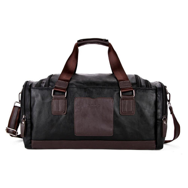 Planet Gates Men Travel Bag Perfect Quality Man Leather Travel Bags England Style Mens Travel Handbags