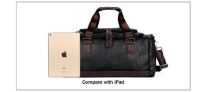 Planet Gates Men Travel Bag Perfect Quality Man Leather Travel Bags England Style Mens Travel Handbags