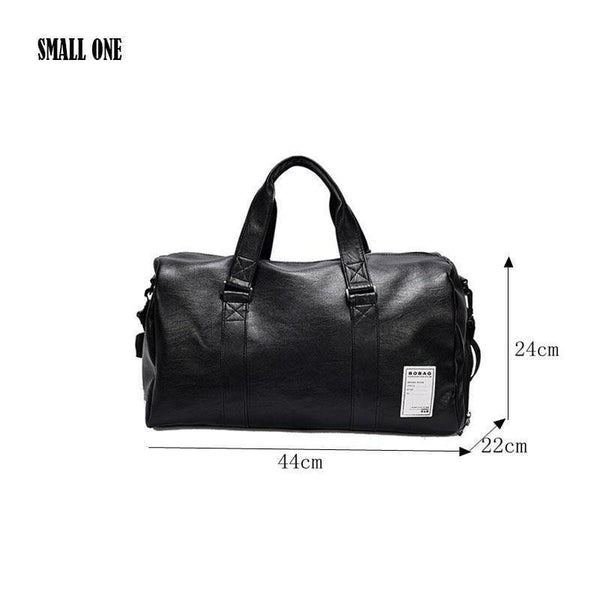 Planet Gates Men Travel Duffle Bags Waterproof Leather Handbags Shoulder Bag For Women Large Capacity Weekend Bag OH301