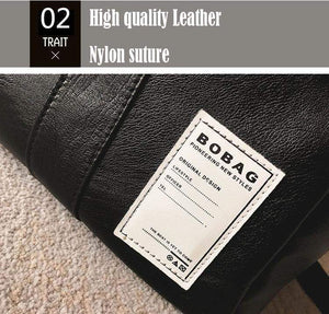 Planet Gates Men Travel Duffle Bags Waterproof Leather Handbags Shoulder Bag For Women Large Capacity Weekend Bag OH301