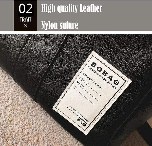 Planet Gates Men Travel Duffle Bags Waterproof Leather Handbags Shoulder Bag For Women Large Capacity Weekend Bag OH301