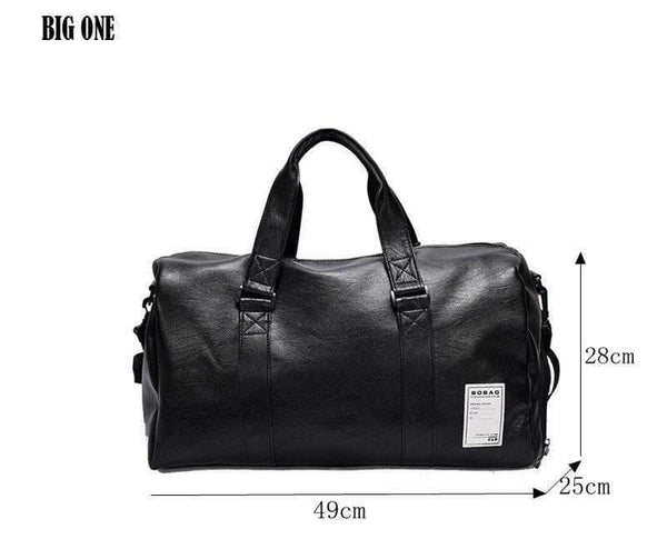 Planet Gates Men Travel Duffle Bags Waterproof Leather Handbags Shoulder Bag For Women Large Capacity Weekend Bag OH301