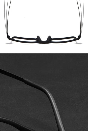 Planet Gates Men Ultralight Full Frame Plastic Titanium Myopia Glasses Frame Super Elastic Temples Fashion Prescription Glasses Frame HR8085