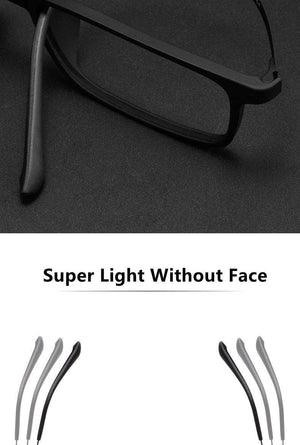 Planet Gates Men Ultralight Full Frame Plastic Titanium Myopia Glasses Frame Super Elastic Temples Fashion Prescription Glasses Frame HR8085