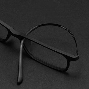 Planet Gates Men Ultralight Full Frame Plastic Titanium Myopia Glasses Frame Super Elastic Temples Fashion Prescription Glasses Frame HR8085