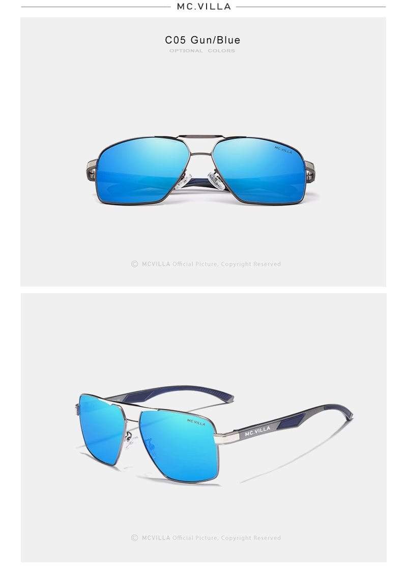 Planet Gates Men Vintage Aluminum Polarized Sunglasses Classic Brand Sun glasses Coating Lens Driving Eyewear For Men/Women M6608