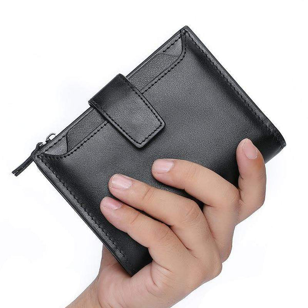 Planet Gates Men Wallet Genuine Leather High Quality Cow Leather Coin Purse  Fashion Card Holder Man Zipper Wallet Short Male