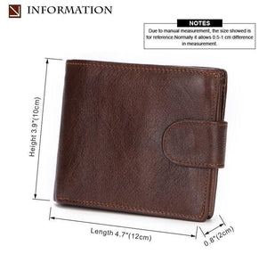 Planet Gates Men Wallet Genuine Leather Short Coin Purse Fashion Hasp Wallet For Male Portomonee with Card Holder Photo Holder
