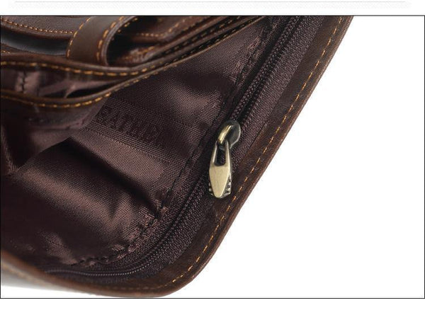 Planet Gates Men Wallet Oil Wax Cowhide Genuine Leather Wallets Coin Purse Clutch Hasp Open Top Quality Retro Short Wallet 13.5cm