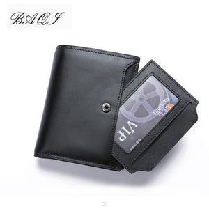 Planet Gates Men Wallets Genuine Leather Cow Leather High Quality Coin Purse 2019 Fashion Card Holder Man Zipper Wallets Short