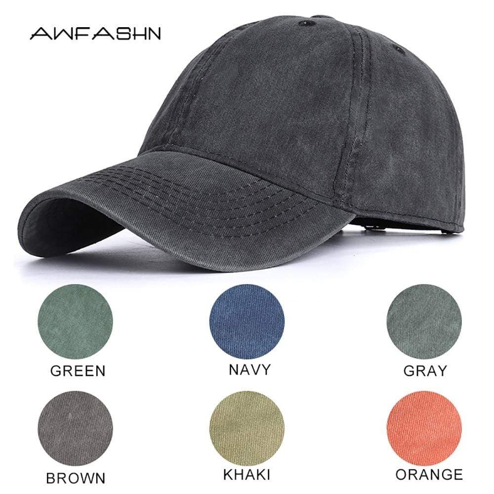 Planet Gates Men Washed Cotton Baseball Cap Women Vintage Snapback Hat Adjustable Trucker Outdoor Caps Black Dad Hat Bone