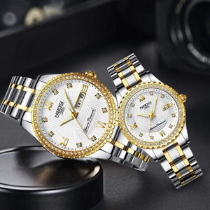 Planet Gates Men Watch 3 Couple Watch Mens Watches Top Brand Luxury Quartz Watch Women Clock Ladies Dress Wristwatch Fashion Casual Lovers Watch