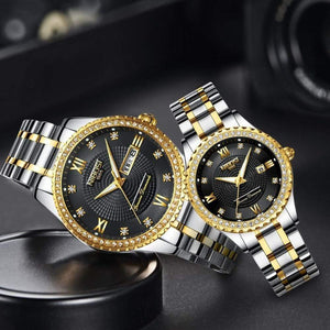 Planet Gates Men Watch 3 Couple Watch Mens Watches Top Brand Luxury Quartz Watch Women Clock Ladies Dress Wristwatch Fashion Casual Lovers Watch