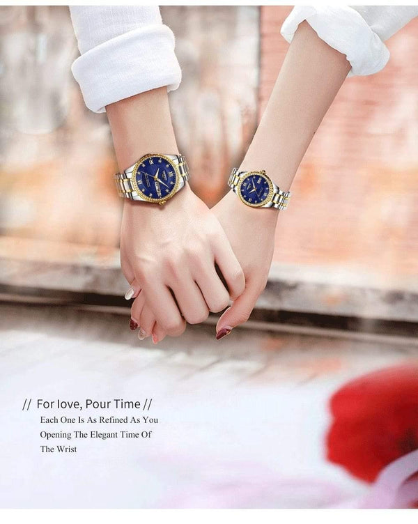 Planet Gates Men Watch 3 Couple Watch Mens Watches Top Brand Luxury Quartz Watch Women Clock Ladies Dress Wristwatch Fashion Casual Lovers Watch