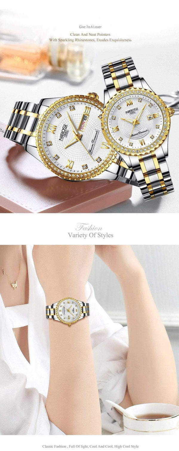 Planet Gates Men Watch 3 Couple Watch Mens Watches Top Brand Luxury Quartz Watch Women Clock Ladies Dress Wristwatch Fashion Casual Lovers Watch