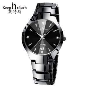 Planet Gates men watch Lover Watch Waterproof Noctilucent Quartz Couple Lovers Watches Black Men Women Wirswatch For Couples Horloges