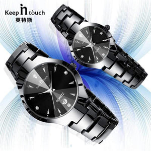 Planet Gates men watch Lover Watch Waterproof Noctilucent Quartz Couple Lovers Watches Black Men Women Wirswatch For Couples Horloges