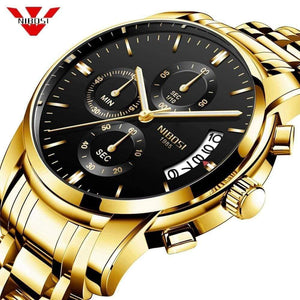 Planet Gates Men Watch Quartz Mens Watches Top Brand Luxury Business Chronograph Sport Watch Men Military Clock Saat Relogio Masculino
