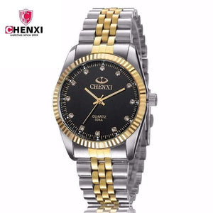Planet Gates Men Watch Silver Between the Gold Rhinestone Lover's Wristwatch Nail Strap Classic Retro Man Women Business Watch