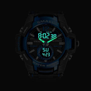 Planet Gates Men Watches Fashion Sport Super Cool Quartz LED Digital Watch 50M Waterproof Wristwatch Men's Clock Relogio Masculino