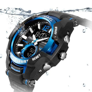 Planet Gates Men Watches Fashion Sport Super Cool Quartz LED Digital Watch 50M Waterproof Wristwatch Men's Clock Relogio Masculino