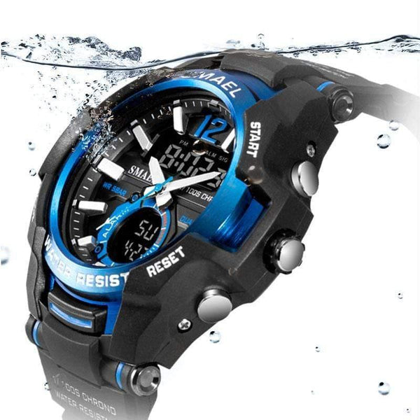 Planet Gates Men Watches Fashion Sport Super Cool Quartz LED Digital Watch 50M Waterproof Wristwatch Men's Clock Relogio Masculino