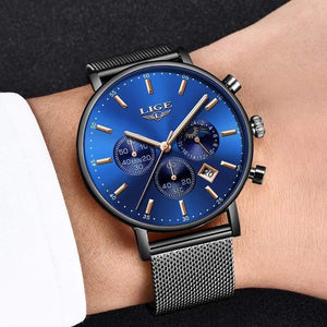 Planet Gates Men Watches Male Top Brand Luxury Quartz Watch Men Casual Slim Dress Waterproof Sport WristWatch Relogio Masculino