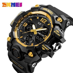 Planet Gates Men Watches Military Sports Watch Men Top Brand Luxury  Men's Quartz Digital Casual Outdoor 50M Waterproof Wrist Watch