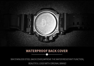 Planet Gates Men Watches White Sport Watch LED Digital 50M Waterproof Casual Watch S Shock Male Clock 1509 relogios masculino Watch Man