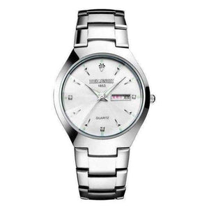 Planet Gates Мъжки бели бели часовници за двойки 2018 Висококачествен волфрамов стоманен черен ръчен часовник за мъже и жени Гривна Дамски часовник Reloj Hombre Lover Saat