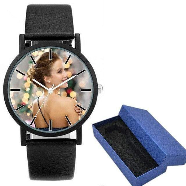 Planet Gates men with box Printing wristwatch Customized watches logo design Birthday Gift for lover's Picture Customize clock