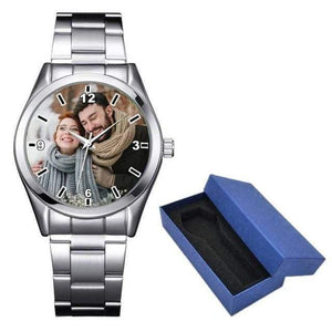 Planet Gates men with box Watch photo print Watches watch face Printing Wristwatch Customized Unique DIY Gift For lovers