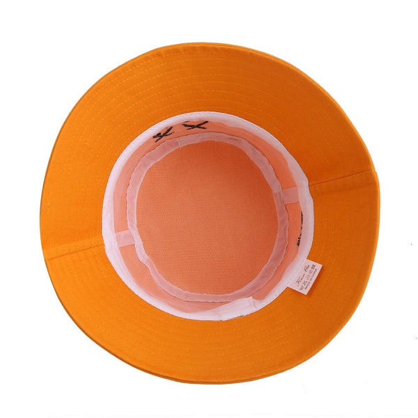 Planet Gates Men Women Bucket Hat Crying Face Embroidery Boonie Hat Solid Color Travel Beach Sun hats Casual Visor Fishman Caps