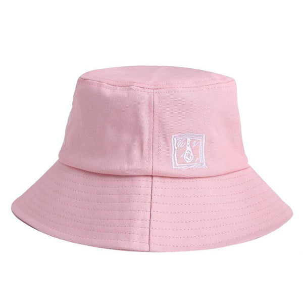 Planet Gates Men Women Bucket Hat Crying Face Embroidery Boonie Hat Solid Color Travel Beach Sun hats Casual Visor Fishman Caps