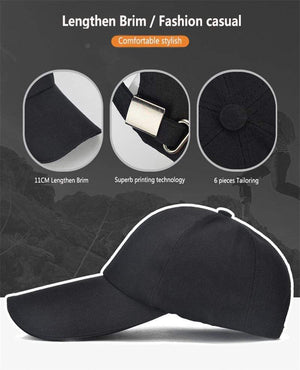 Planet Gates Men Women Casual baseball cap  Long Brim Visor Autumn canvas gorras de beisbol casquette homme snapback shade hats