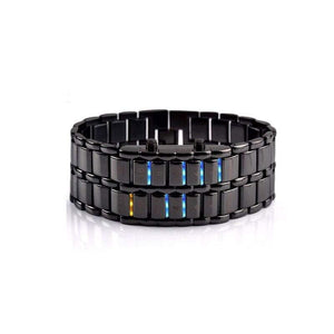 Planet Gates Men Women Fashion Creative Watches Digital LED Display Water Shock Resistant Lover's WristWatches Clock Men