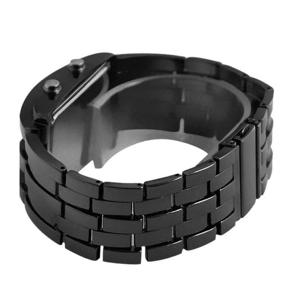 Planet Gates Men Women Fashion Creative Watches Digital LED Display Water Shock Resistant Lover's WristWatches Clock Men